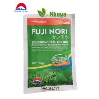 Phân bón hữu cơ Fuji Nori gói 100gr Nhật Bản Siêu dưỡng to chồi