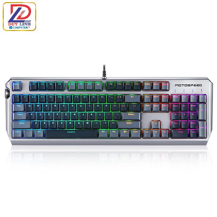 BÀN PHÍM CƠ MOTOSPEED CK80 RGB GAMING NEW CHÍNH HÃNG