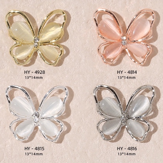 Hạt Đá Opal 3D Đính Móng Nghệ Thuật