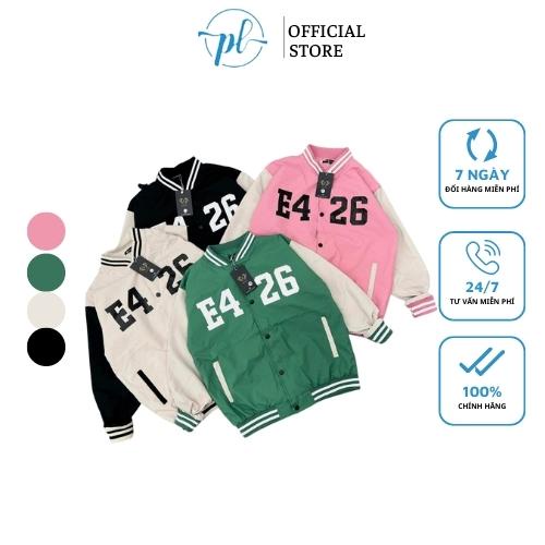 Áo khoác bomber thời trang thu đông nam nữ,áo gió nữ 2 lớp bomber vải gió tráng chống nước tốt STOREPHUONGLOAN