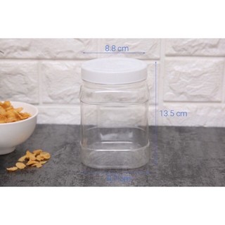 Hủ keo nhựa Duy Tân nắp trắng