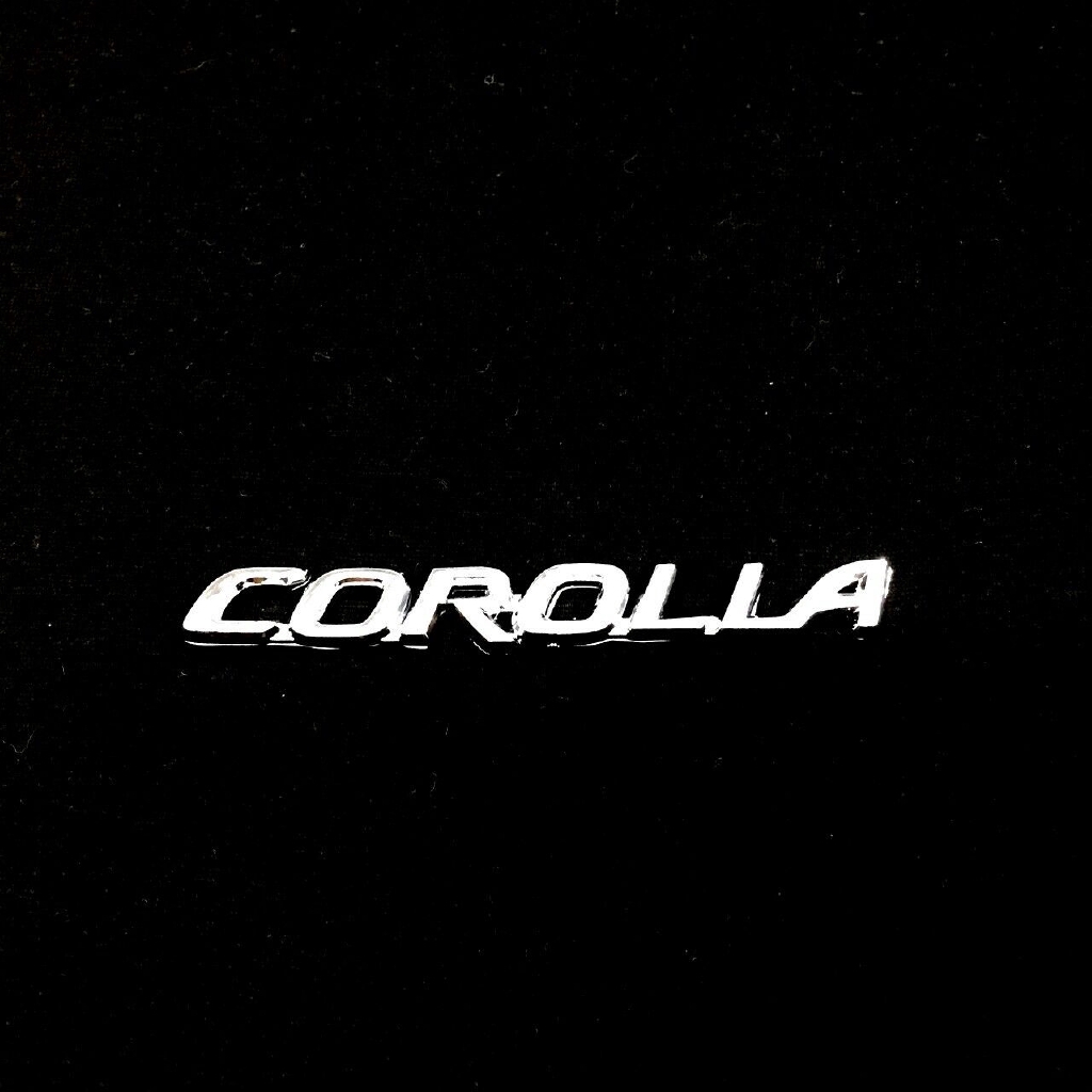 Logo chữ Corolla trang trí sang trọng cho TOYOTA ALTIS 2006-2014