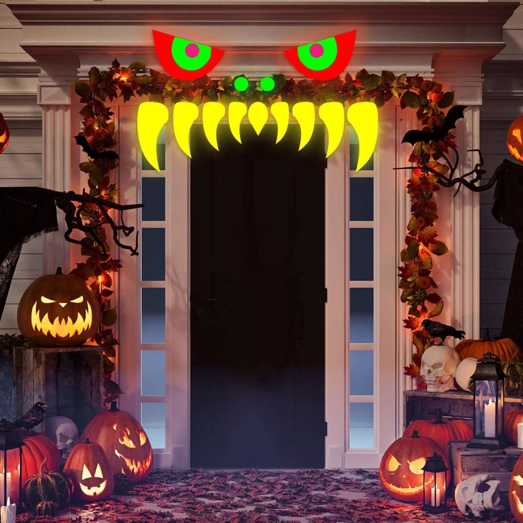 Dây leo lá phong dài 2,8m treo trang trí decor Halloween 44 lá hàng cao cấp