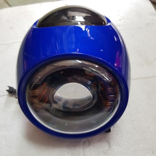 ĐẦU ĐÈN 48V 4 BÌNH XE ĐẠP ĐIỆN LED BÁO TỐC ĐỘ