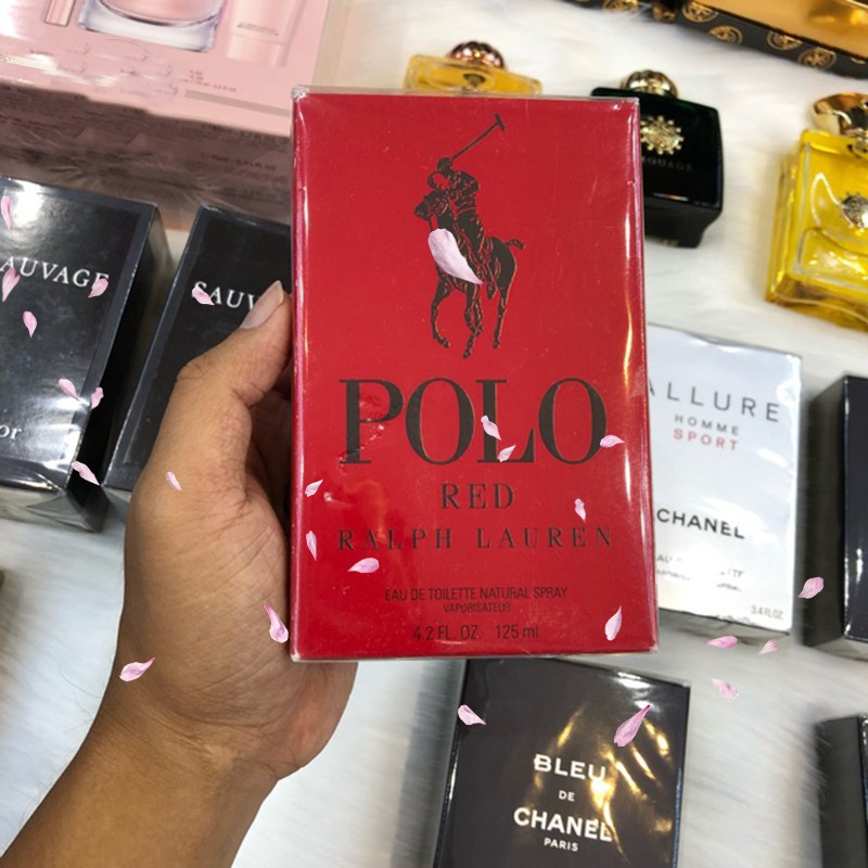 Nước Hoa Nam Polo Red 100ml Dạng Xịt Hương Thơm Nam Tính, Quyến Rũ Lưu Hương Trên Cơ Thể Đến 12H