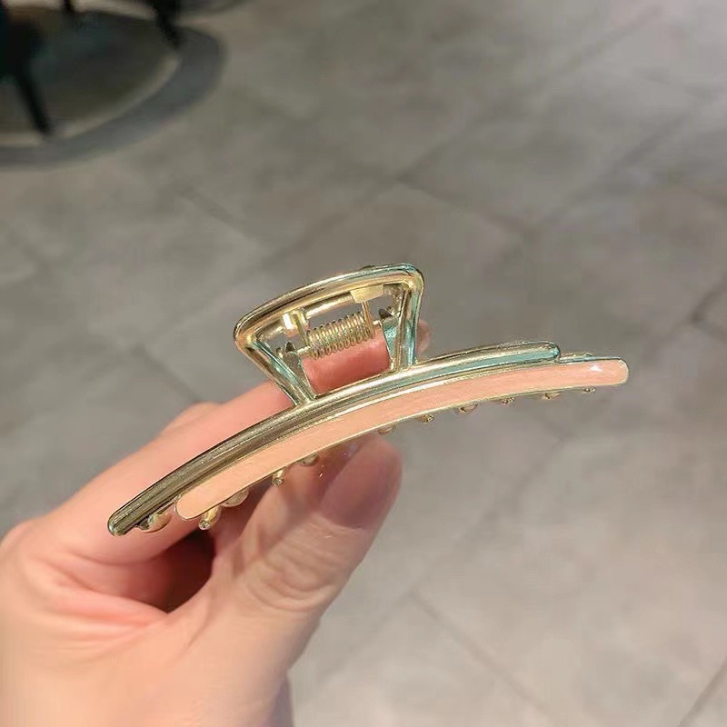 Kẹp tóc kim loại thời trang mùa hè dành cho nữ