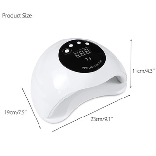 Máy hơ T5 - 72w hơ được 2 tay