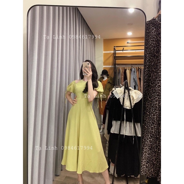 VÁY CỔ YẾM SIÊU XINH