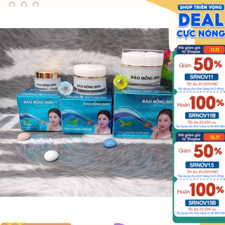 Kem Đào Hồng Đơn dưỡng trắng da - chống lão hóa sạm thâm quầng mí mắt - chống nắng. 12g (Xanh Dương)