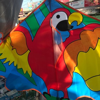 Diều vải tặng kèm tay cầm và dây