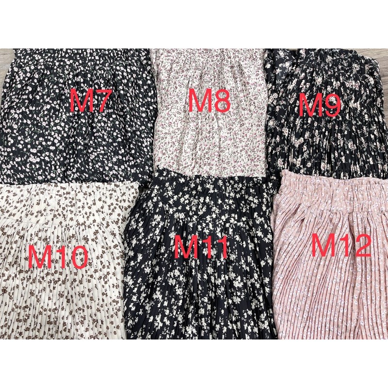 Chân váy hoa nhí/Chân váy hoa vintage chiffon | BigBuy360 - bigbuy360.vn
