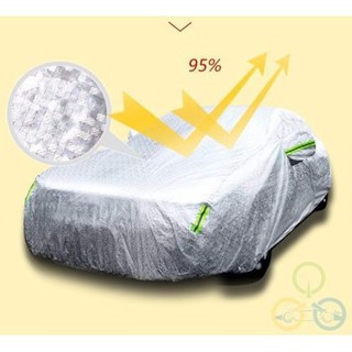 Bạt Phủ Ô Tô 4 Chỗ- Bạt Phủ Xe Che Mưa Nắng Cao Cấp