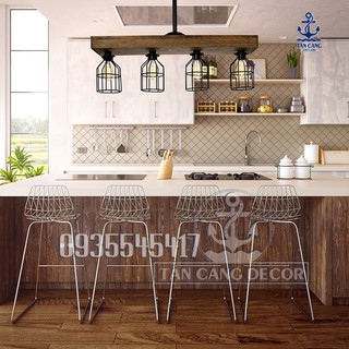 Lồng đèn sắt Vintage E72 sơn tĩnh điện