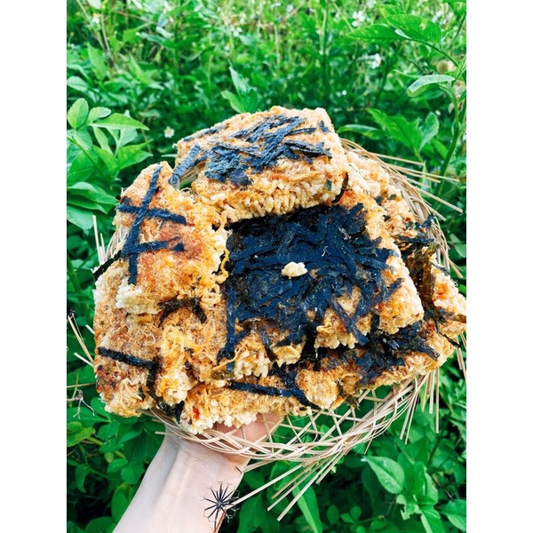 1kg 4 gói cơm cháy chà bông rong biển
