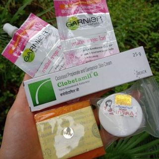 Set kem trị nám túi Clobetamil G Thái Lan