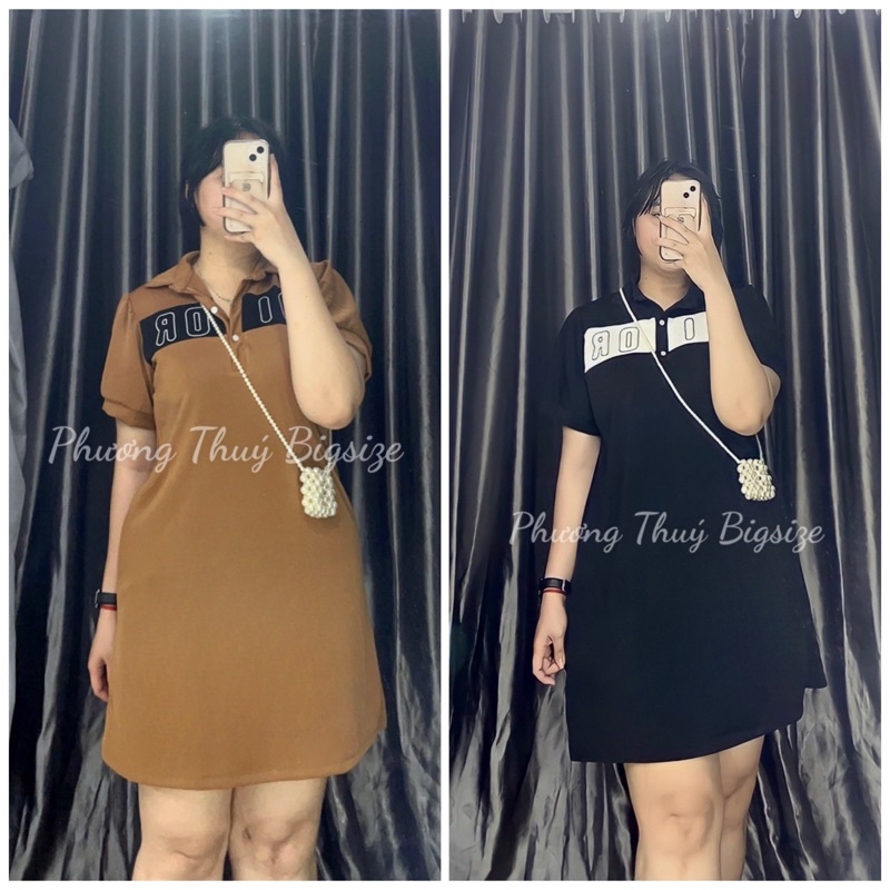 Đầm Polo Đi O nữ bigsize ( Ảnh mẫu chụp tại shop )