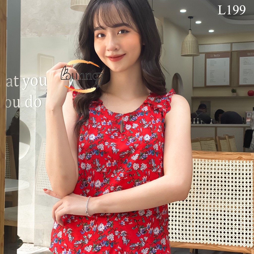 [Bunnysky] ĐỒ BỘ NỮ MẶC NHÀ, QUẦN ÁO BỘ NỮ MẶC Ở NHÀ MẪU LỬNG LỤA GIẤY SIÊU DỄ THƯƠNG