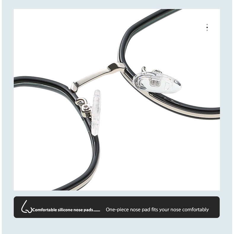 Mắt kính ZELIN ZC809 chống ánh sáng xanh gọng đa giác thời thượng cho nam và nữ