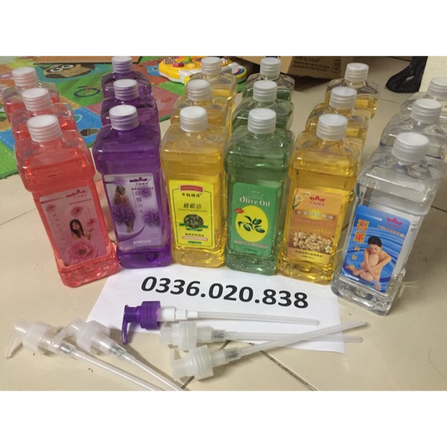 Tinh dầu massage body chai lớn 750ml