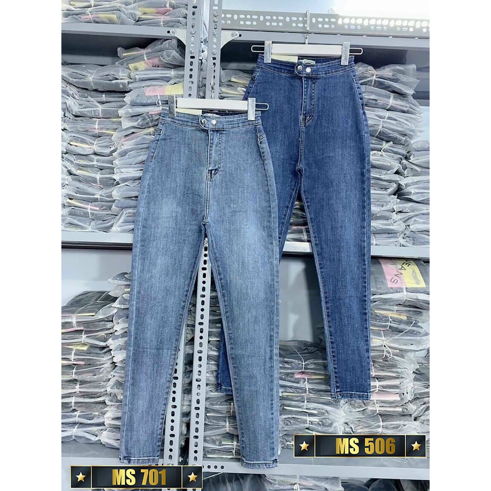 .9 mẫu Quần jean nữ lưng cao co giãn cao cấp bao đẹp làm từ chất liệu jean 2 da đẹp nhất năm 2021 NGOC ( ĐC ĐỔI TRẢ )