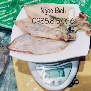 #1k Combo 5 con mực khô size nhỡ ( khoảng 130g) siêu rẻ