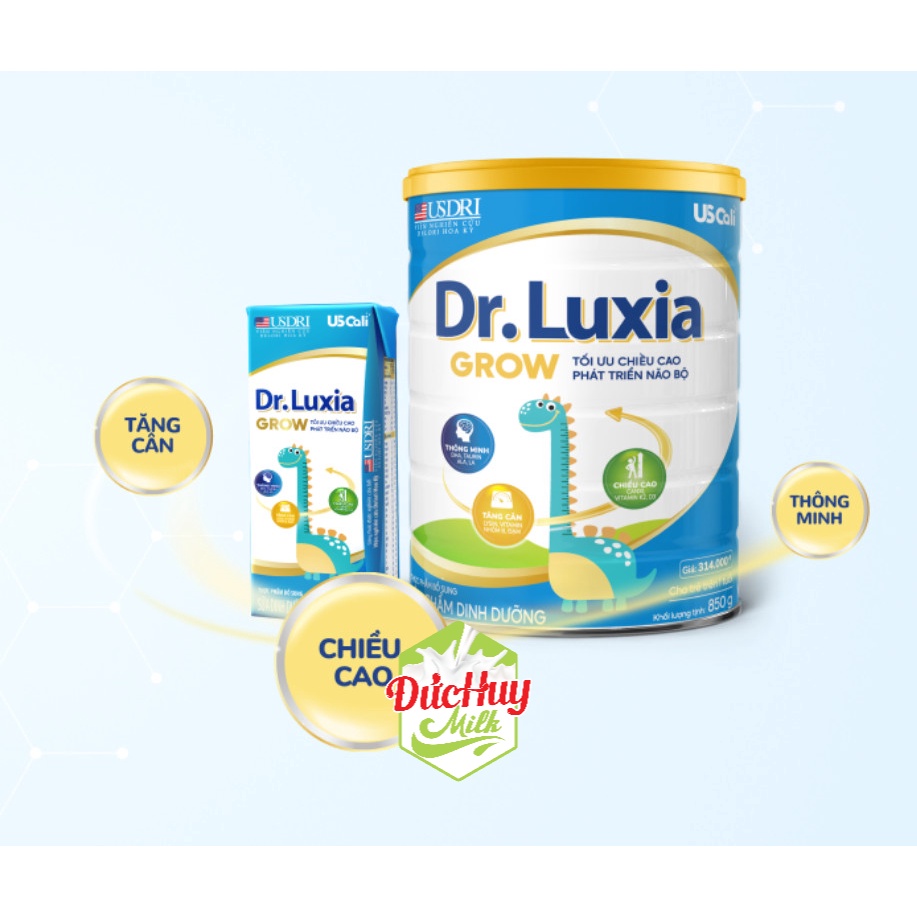 Sữa bột Dr.Luxia Grow 900g Mới_Duchuymilk