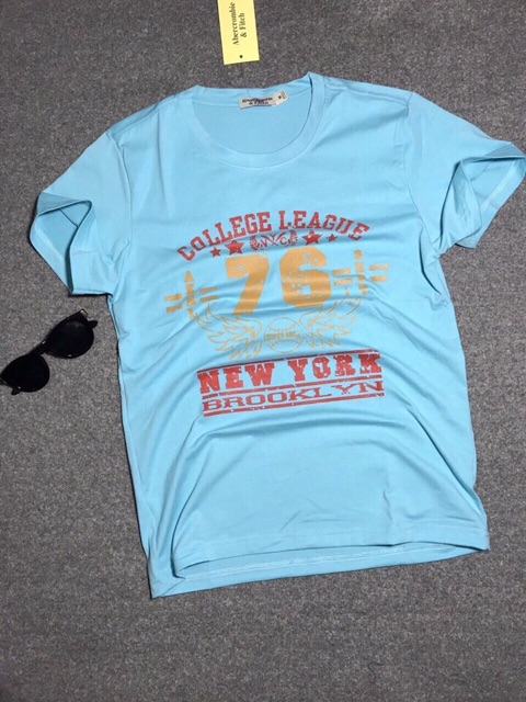 Áo thun ngắn tay thời trang nam 76 có size to người trên 80kg