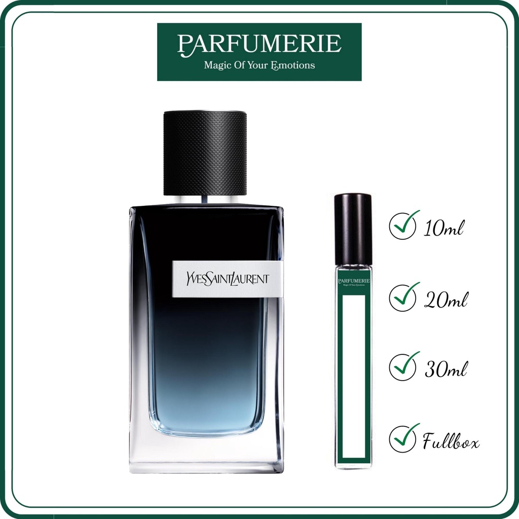Nước hoa nam YSL Y EDP lịch lãm đầy lôi cuốn _ 𝐓𝐡𝐮̛̉ 𝐦𝐮̀𝐢 10ml/20ml/30ml