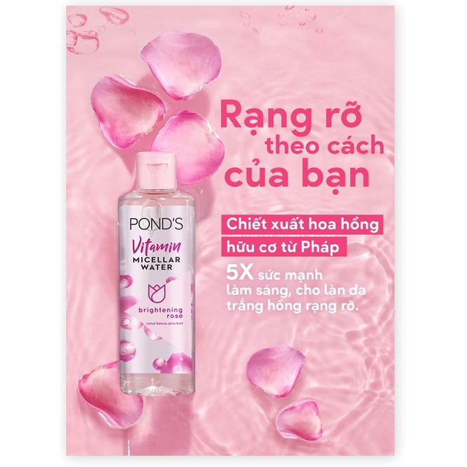 [Mã chiết khấu giảm giá sỉ mỹ phẩm chính hãng] Nước tẩy trang Vitamin Pond's Micellar Water 400ml