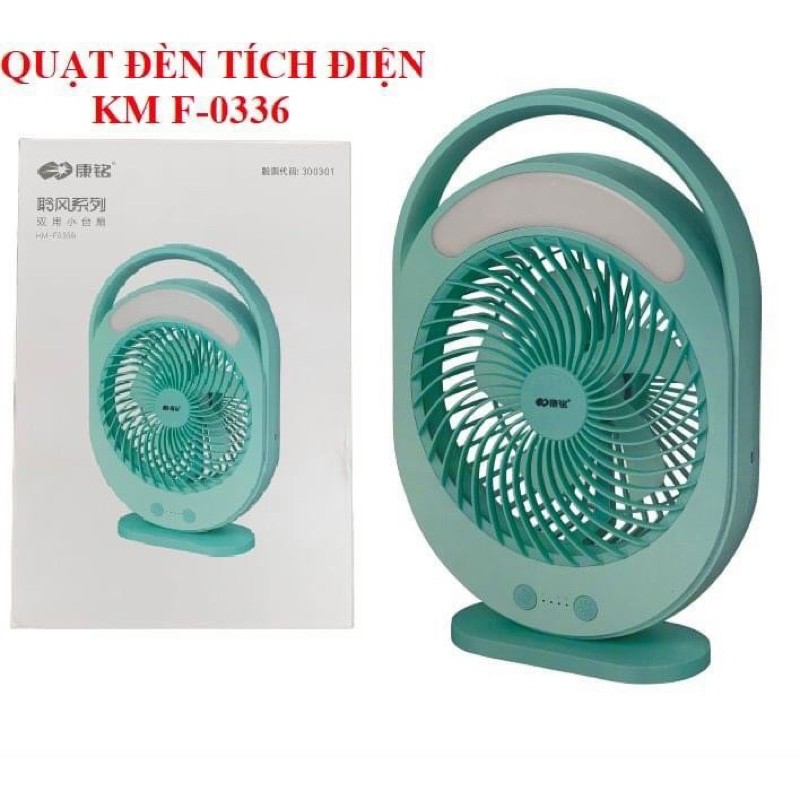 QUẠT SẠC TÍCH ĐIỆN CÓ ĐÈN LED -GIÁ TỐT