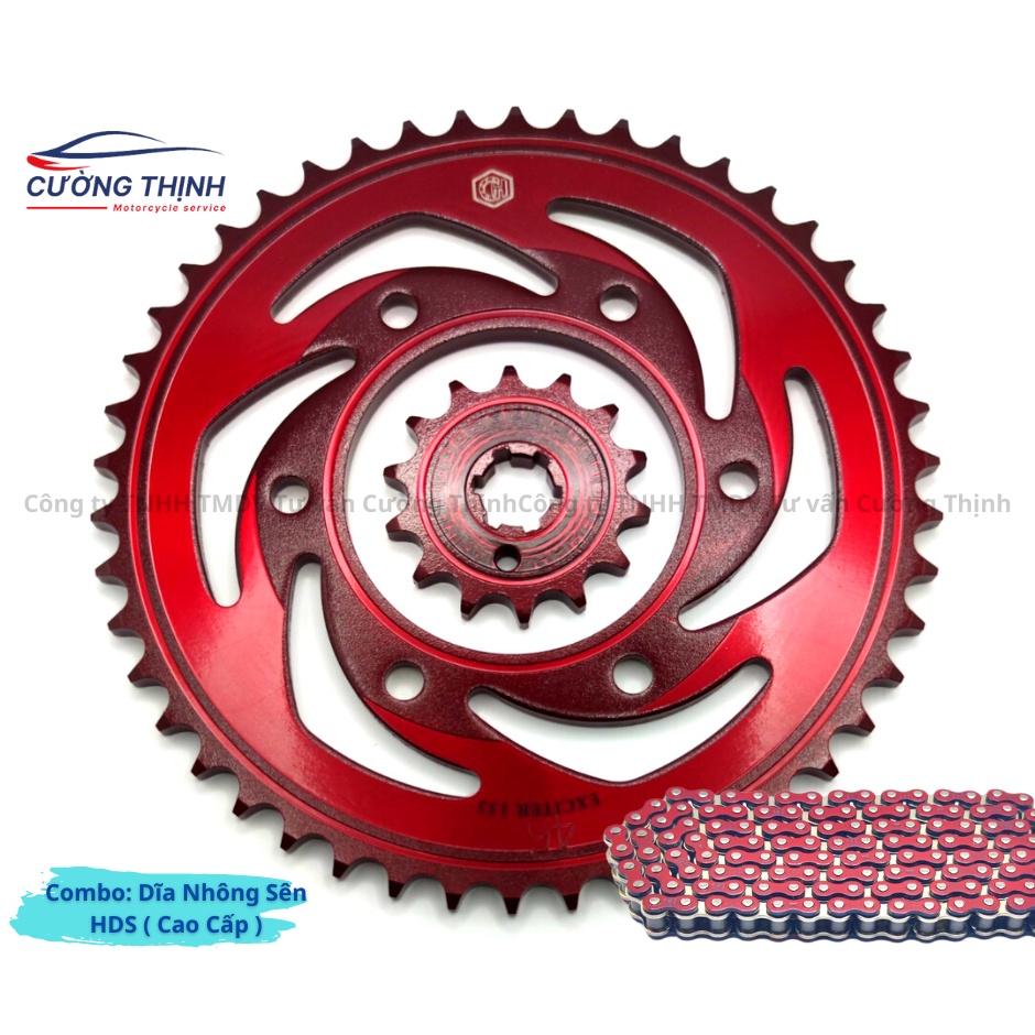 Nhông sên dĩa Exciter 155 - nhông sên dĩa - nhông sên dĩa exciter155 - nhông sên dĩa ex  - exciter 155 – nhông sên đĩa