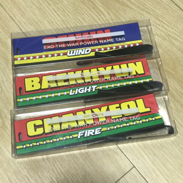 Nametag EXO ChanYeol goods