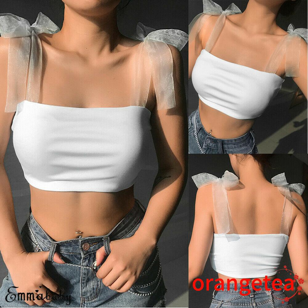 Áo lửng hai dây gợi cảm cho nữ