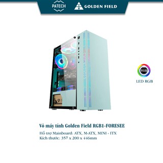 Vỏ máy tính Golden Field RGB1-FORESEE ( PINK & BLUE) – Hàng chính hãng