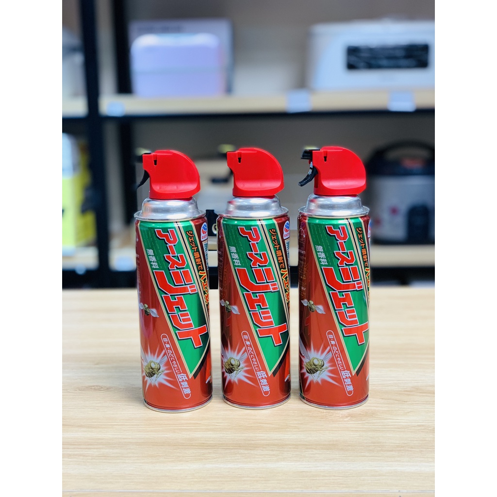 CHAI XỊT DIỆT GIÁN, KIẾN, MUỖI CÔN TRÙNG KHÔNG MÙI 450ML - HÀNG NHẬT NHẬP KHẨU