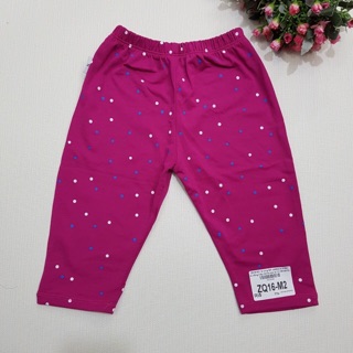 Quần lửng legging bé gái 11-15T chấm bi