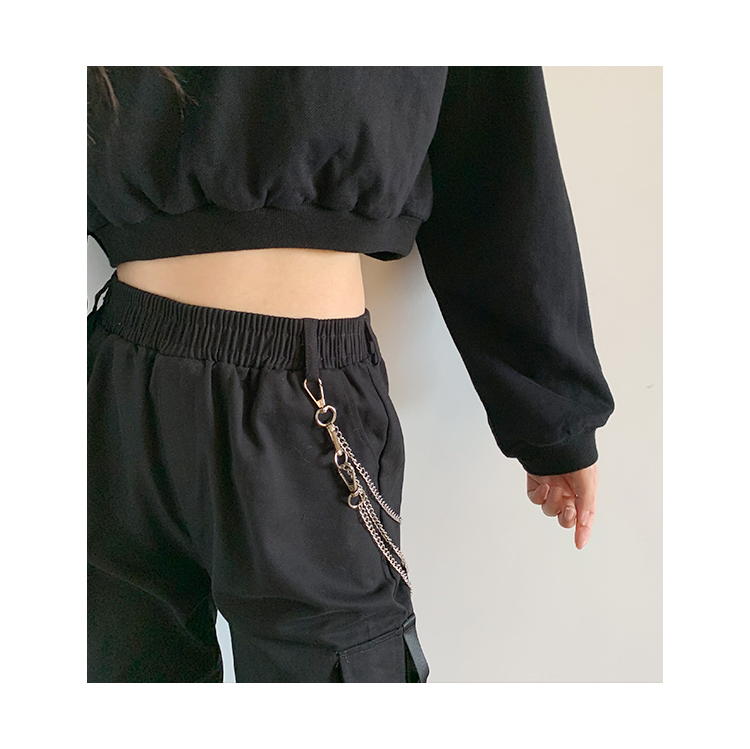 Dây Xích Kim Loại Trang Trí Quần Jean 2301 Phong Cách Hiphop Thời Trang