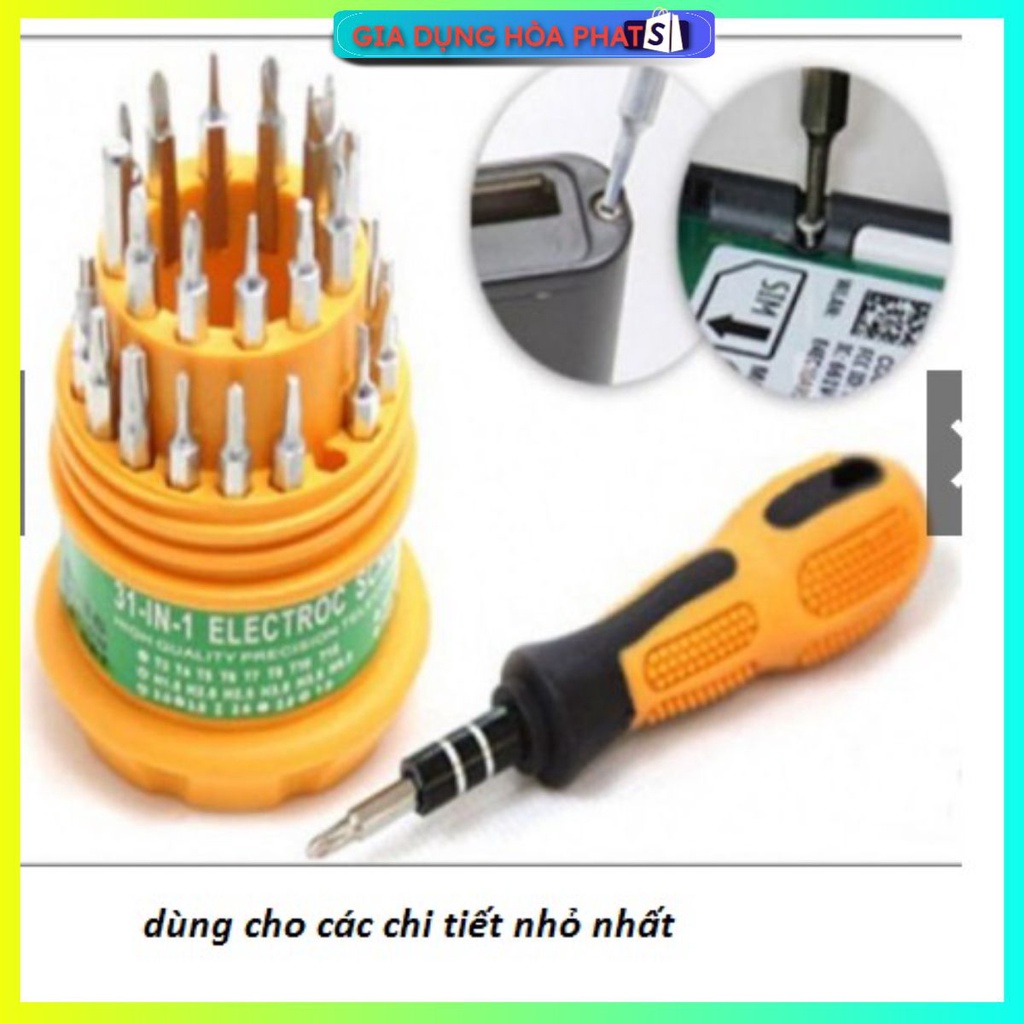 Bộ tô vít đa năng 31 món chuyên dụng
