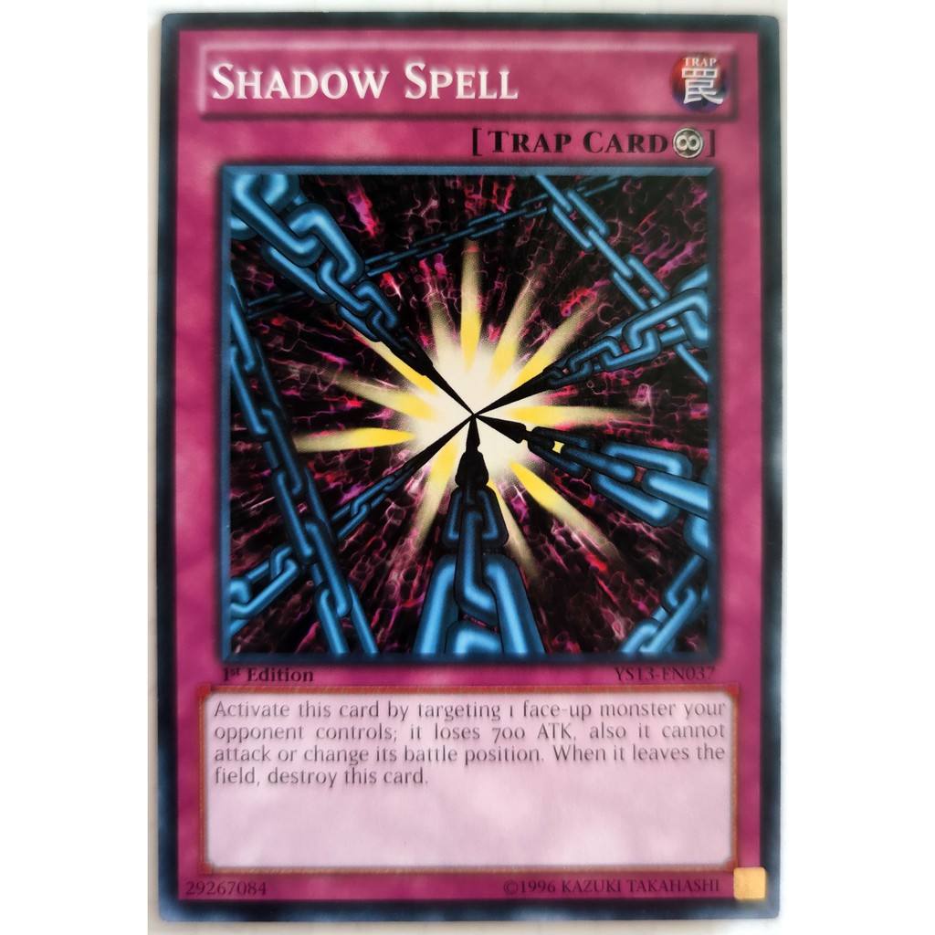 [Thẻ Yugioh] Shadow Spell |EN| Common (Duel Monsters)