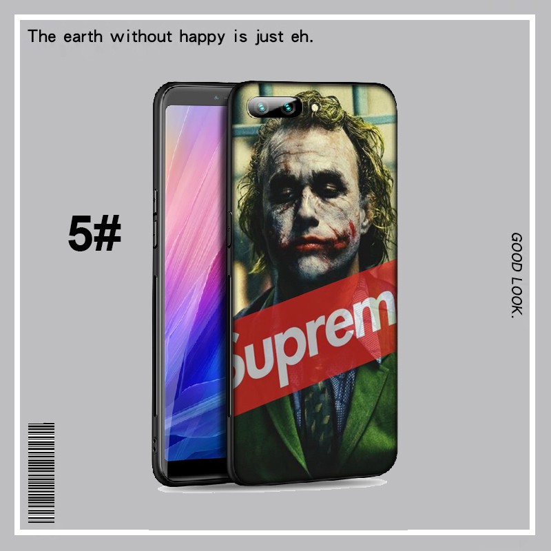 Ốp Lưng Silicone In Chữ Supreme Cá Tính Cho Oppo Realme C3 C2 6 5 3 Pro 5i Q X Lite 2 A5