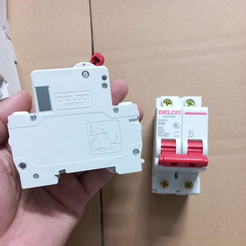 MCB 2P 63A,bộ ngắt mạch điện bảo vệ quá tải và ngắn mạch