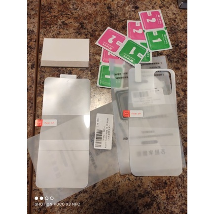 Miếng Dán Bảo Vệ Màn Hình Camera Trước Sau 3 Trong 1 Cho Redmi 10