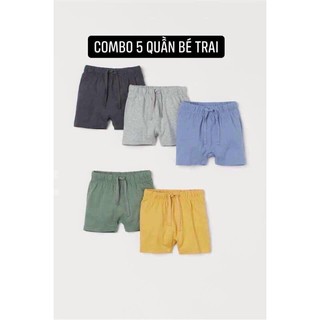 Combo quần cộc bé gái bé trai vivi
