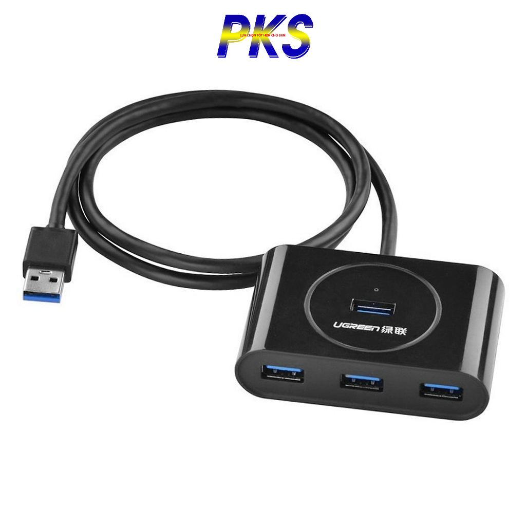 Bộ chia 4 cổng USB 3.0 dài 1M Ugreen 20291