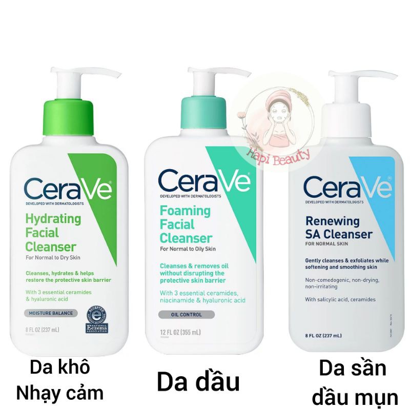 Sữa rửa mặt Cerave Cleanser