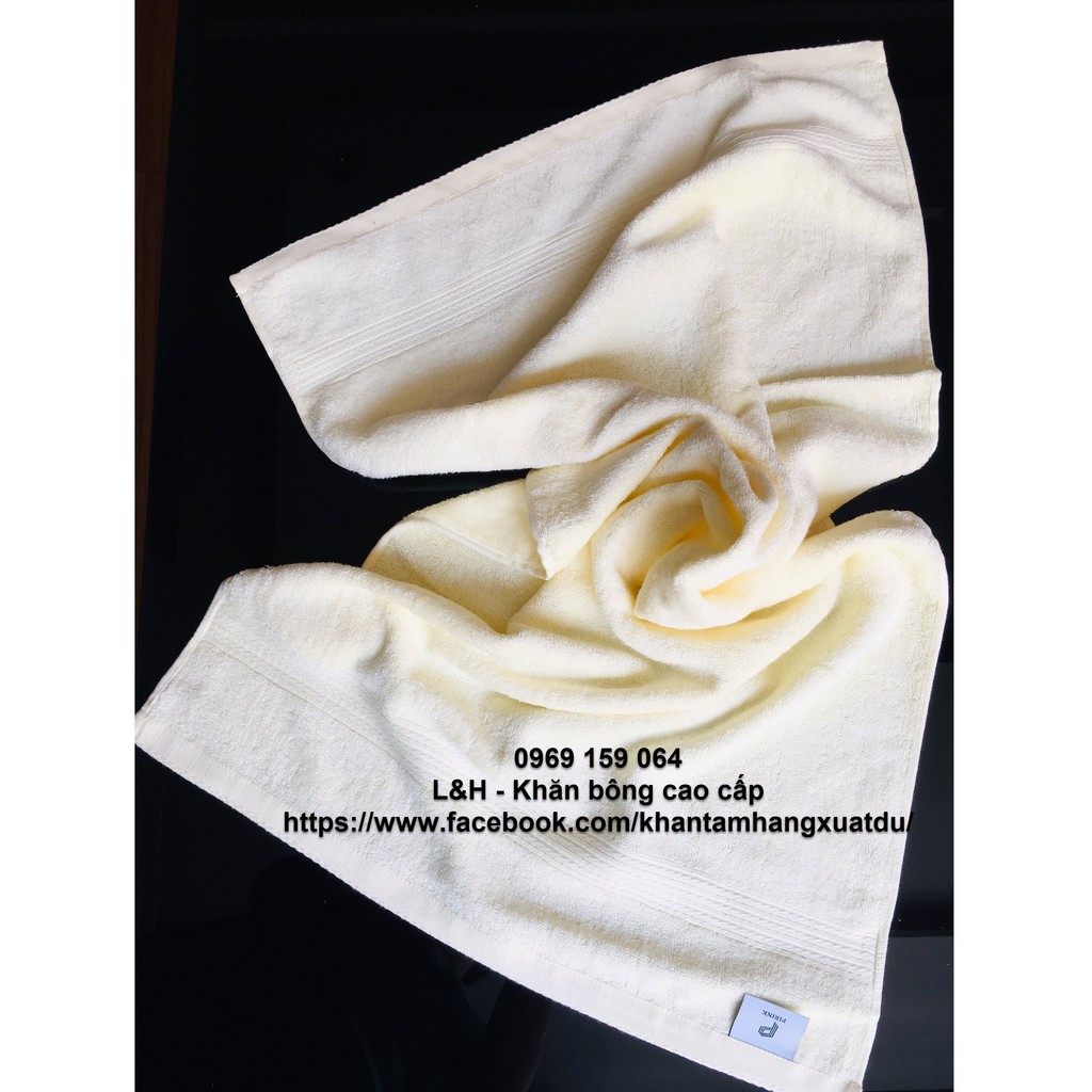 Khăn tắm xuất khẩu cotton cao cấp Pirink, bông mềm 50*100 cm