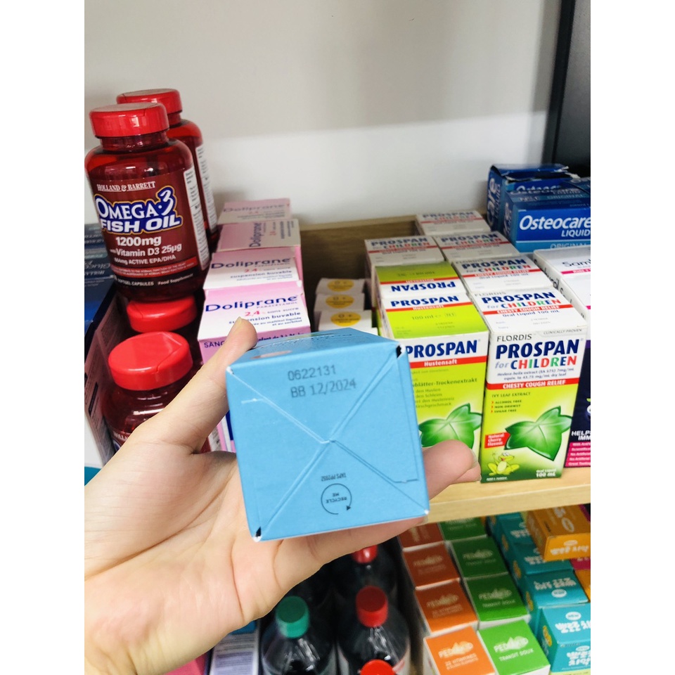 Siro Đẩy Đờm, Long Đờm xanh dương Harker Herbals Deep Lung Support Cho Bé