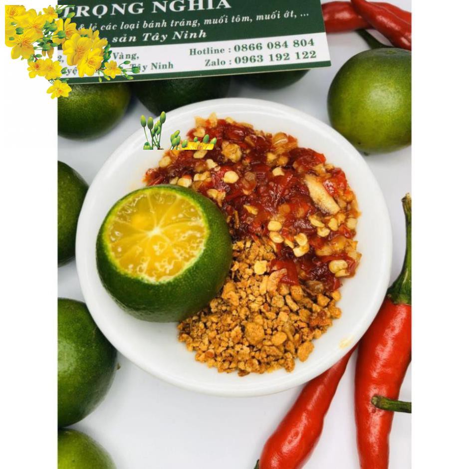 Siêu Phẩm Bánh Tráng Ớt Tắc Siêu Cay Trọng Nghĩa TRỌNG NGHĨA | BigBuy360 - bigbuy360.vn