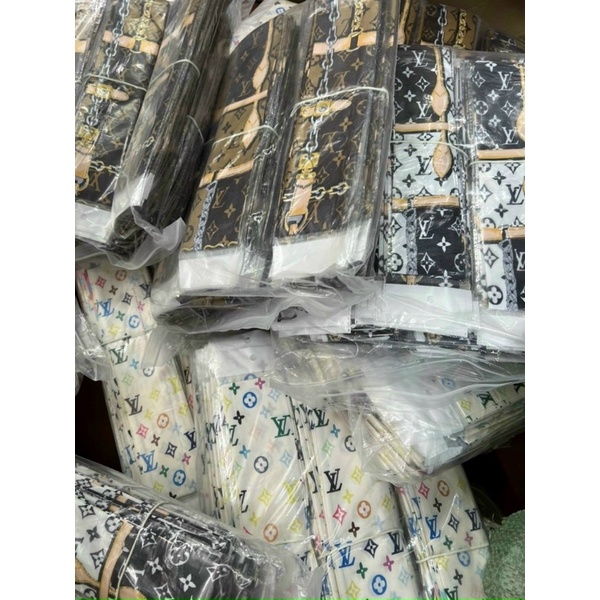 Khăn quấn túi HM, buộc tóc hàng đẹp