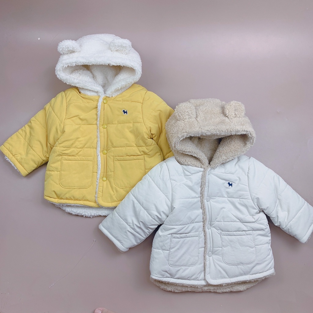 Áo khoác Bluedog phao lông cừu 2 mặt BTBG